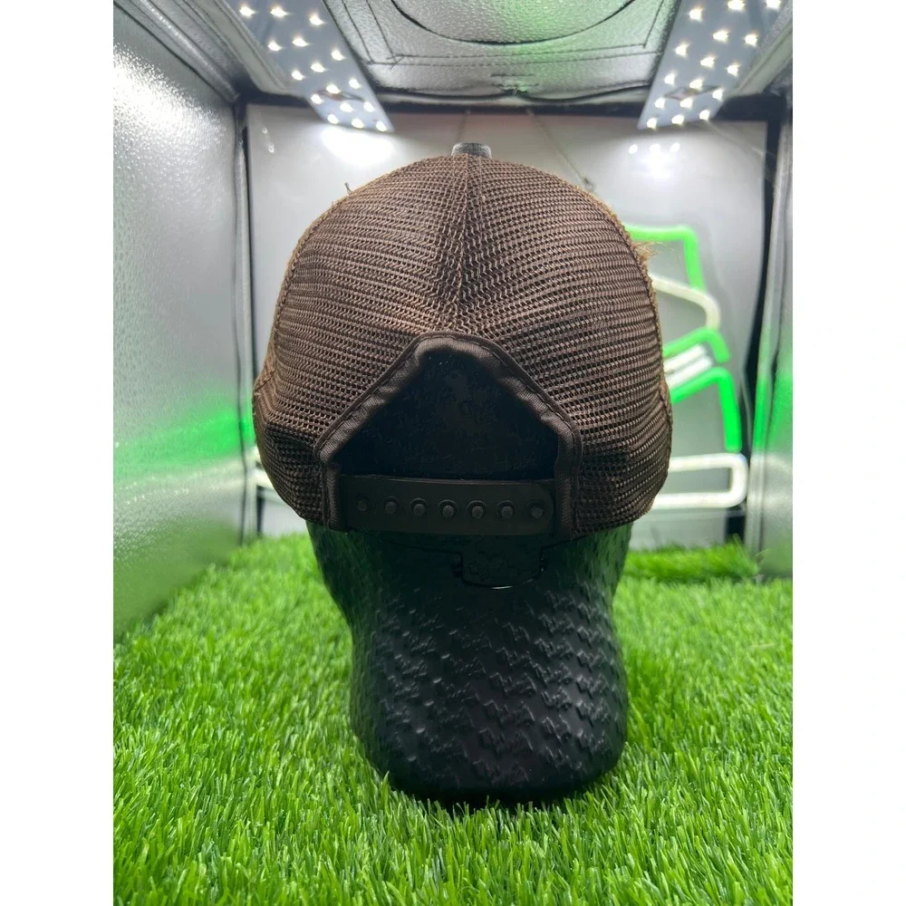 Vintage Cleveland‎ Browns NFL New Era Mesh Snapback Cap Trucker Hat OSFM